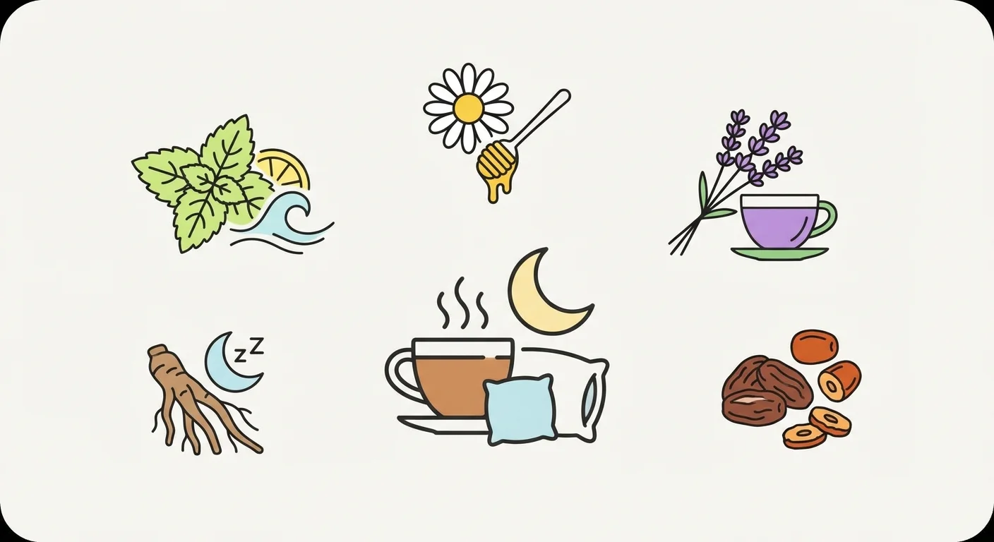 취침 전 마시는 따뜻한 허브차 베스트 5 핵심 요소 인포그래픽